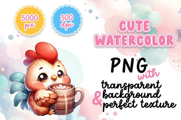 Cute Watercolor Rooster with Hot Cocoa: A Designer’s Real-World Embroidery Review