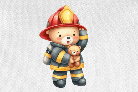 Firefighter Teddy Watercolor Clipart: A Designer’s Honest Review for Real Client Projects