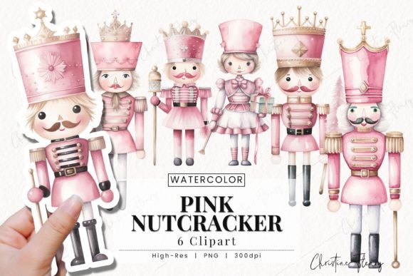 Watercolor Pink Nutcracker Clipart: A Brand Designer’s Review for Marketing & Visual Storytelling